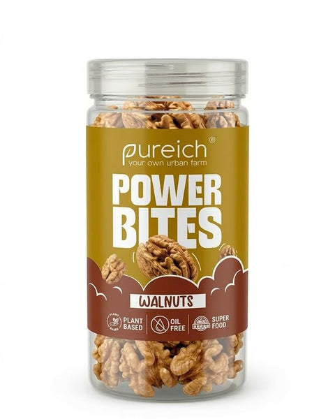 Premium Walnut Kernels | 100% Natural Raw Walnuts Without Shell | Akrot Giri Dry Fruit Rich in Iron and Protein | Ideal for Breakfast | Low in Calorie Nuts