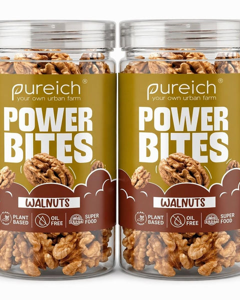 Premium Walnut Kernels | 100% Natural Raw Walnuts Without Shell | Akrot Giri Dry Fruit Rich in Iron and Protein | Ideal for Breakfast | Low in Calorie Nuts