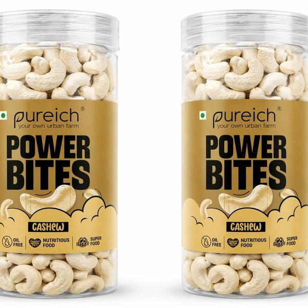 Premium Whole Cashew Nuts | Kaju Dry Fruits, Whole Crunchy Cashews | Rich in Protein, & Nutritious | Gluten Free & Plant based Protein | Kaju Jar